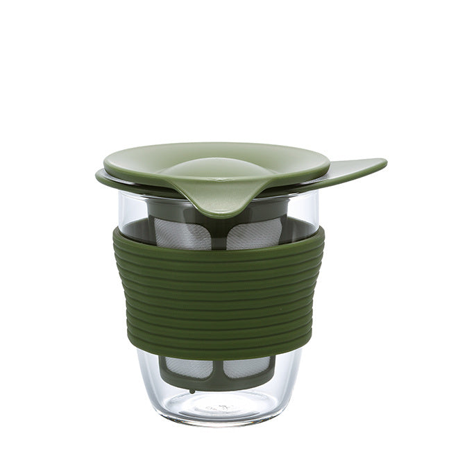 HARIO Filter-in Bottle & Tea Glass Set –