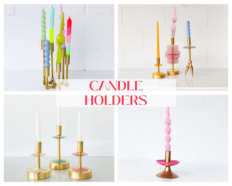 Candle Holders by Sazerac Stitches