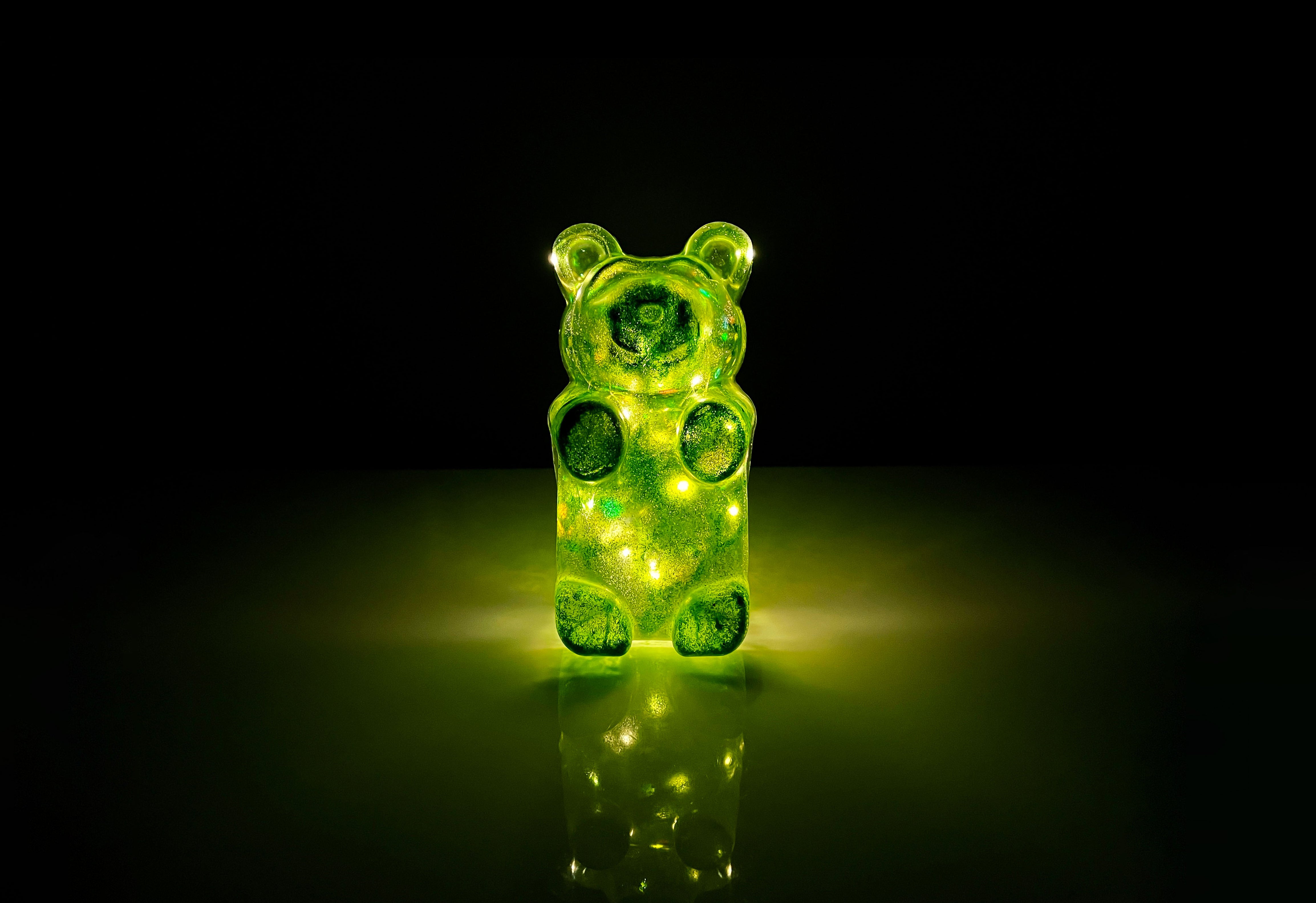 Green Bear Night Light