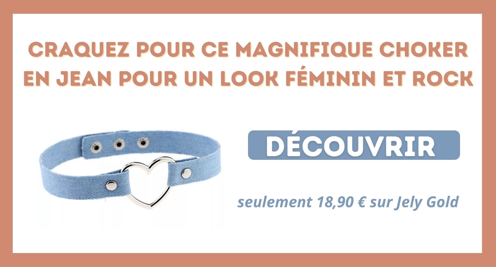 choker jean coeur