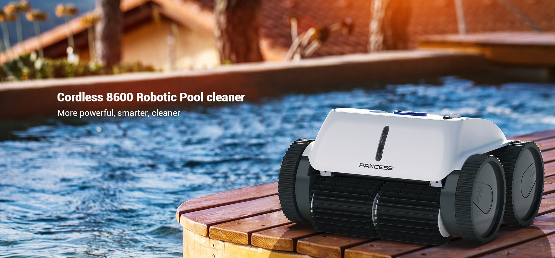 PAXCESS Cordless 8600 Robotic Pool Cleaner (1)