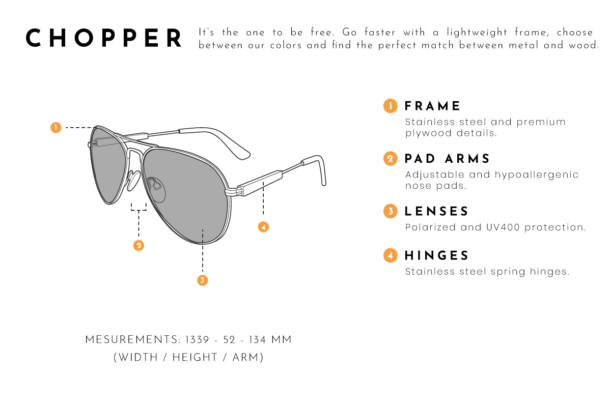 Chopper sunglasses