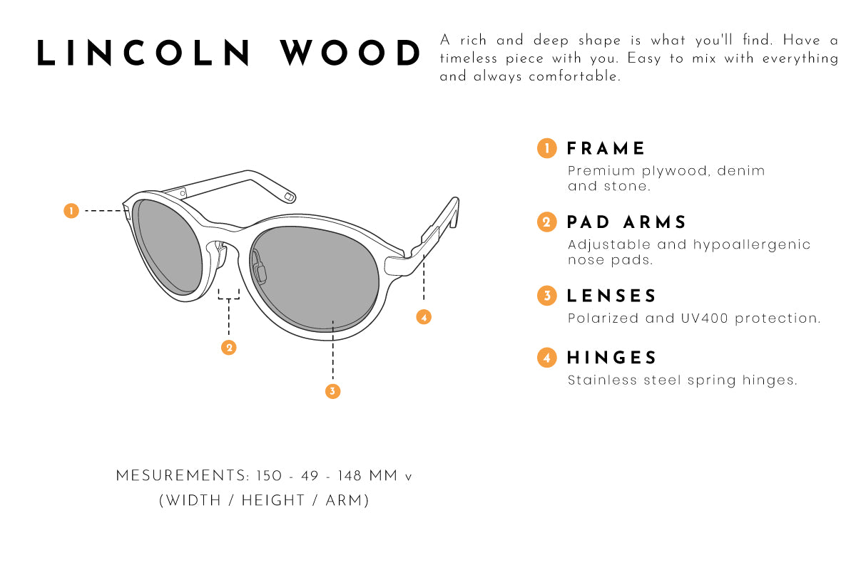 Lincoln Wood sunglasses