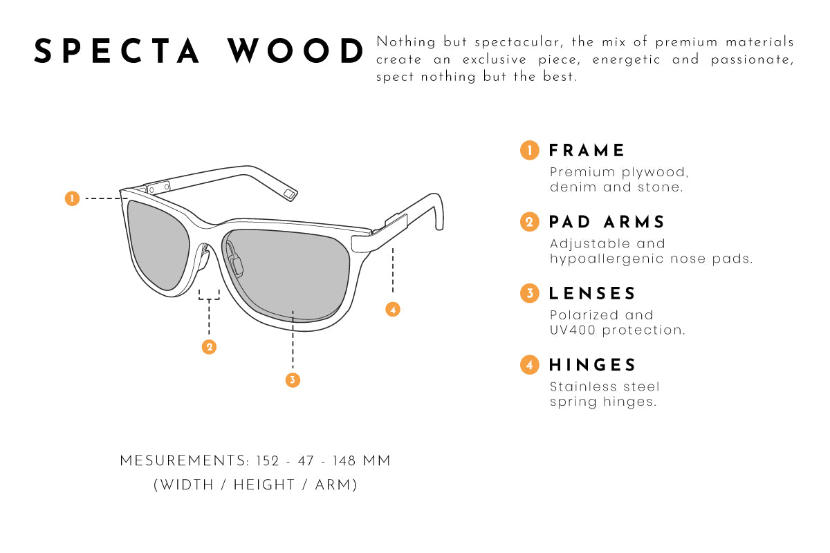 Specta wood sunglasses