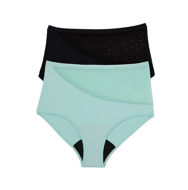 Saalt Mesh Bikini Period Underwear: Reusable, Absorbent, & Leakproof
