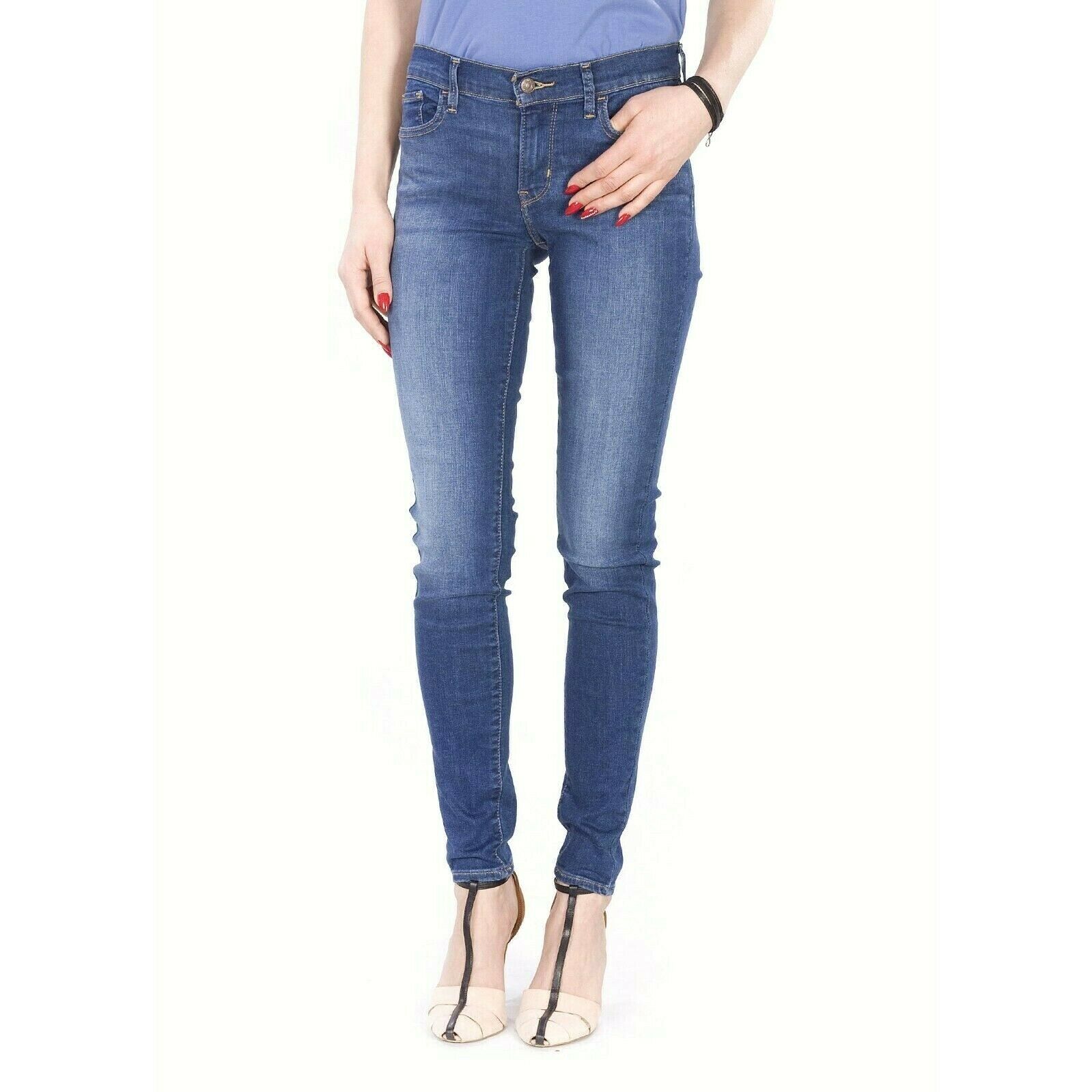 levi's 710 frolic blue