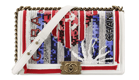 CHANEL Cuba Cruise Small Rainbow Boy Bag – my-RTW