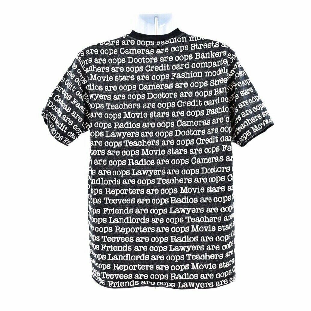 supreme cops jacquard pocket tee