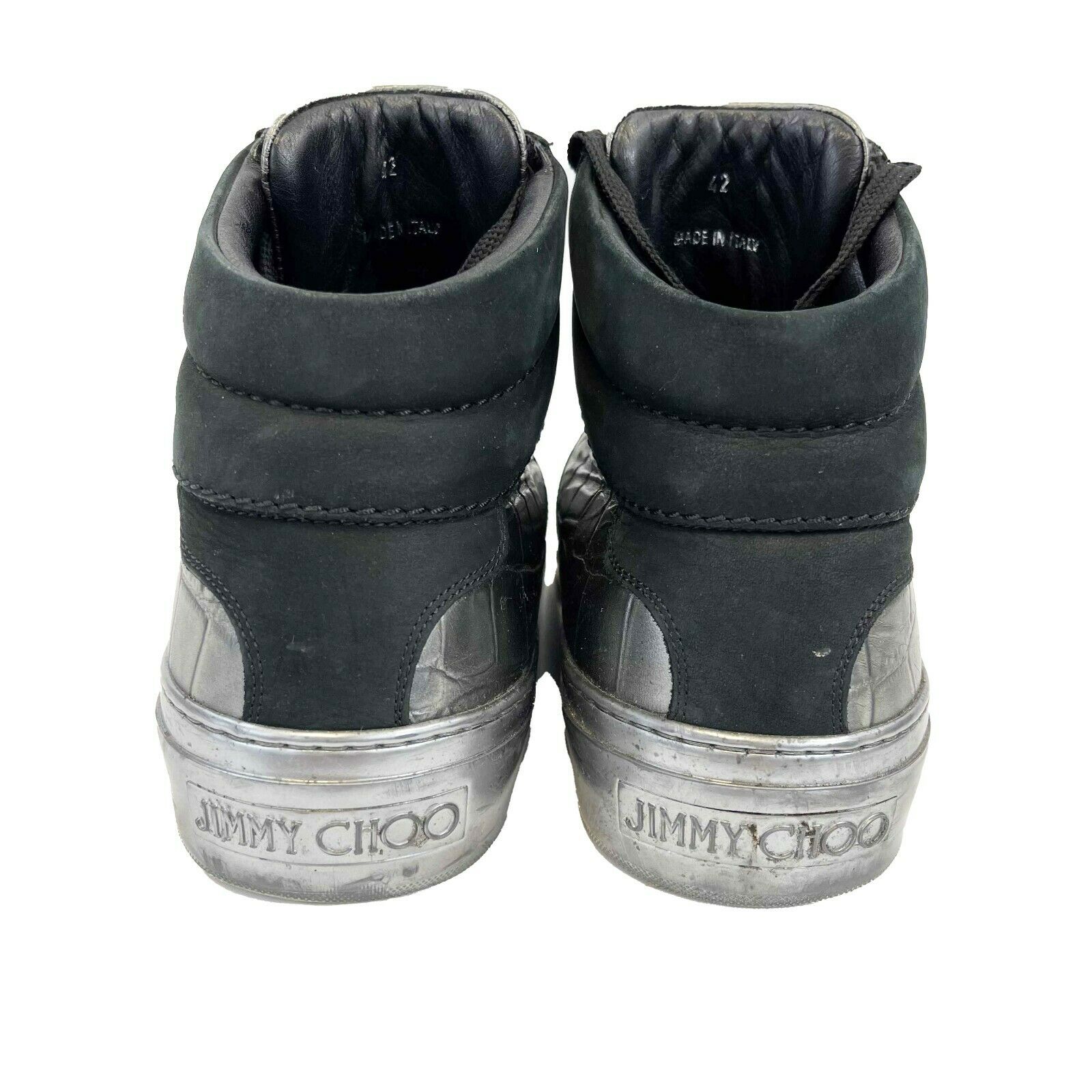 新品Jimmy Choo DENYON AQB BLACK/GUNMETAL 当店の記念日 専用 www