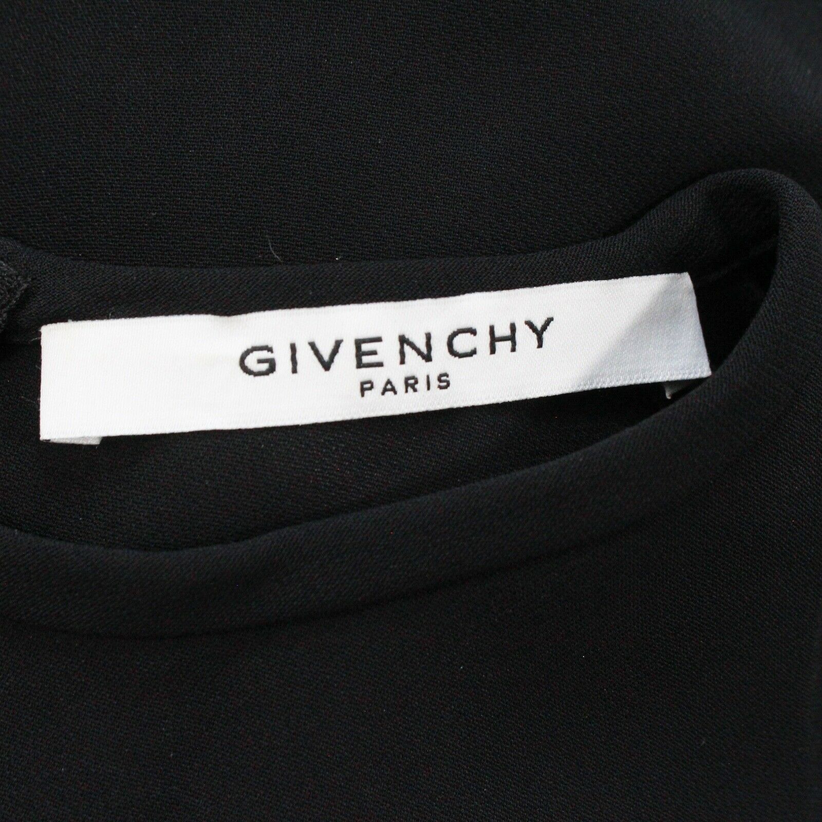 Givenchy Black Dress Bell Sleeve \u0026 