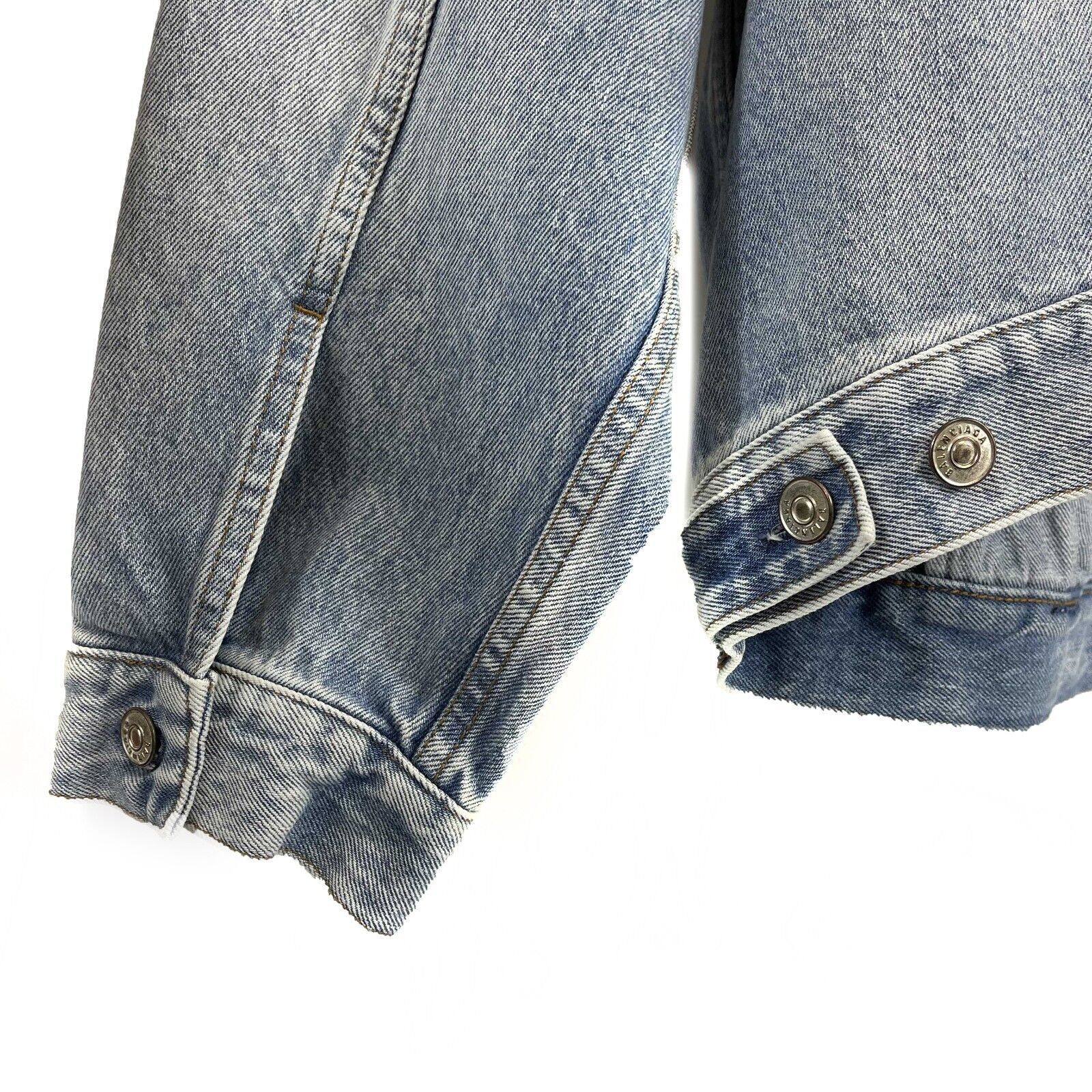 Balenciaga Biker Darts Japanese Denim Pants In Blue  ModeSens