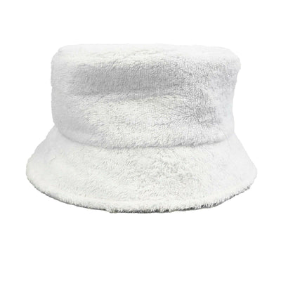 chanel fuzzy bucket hat