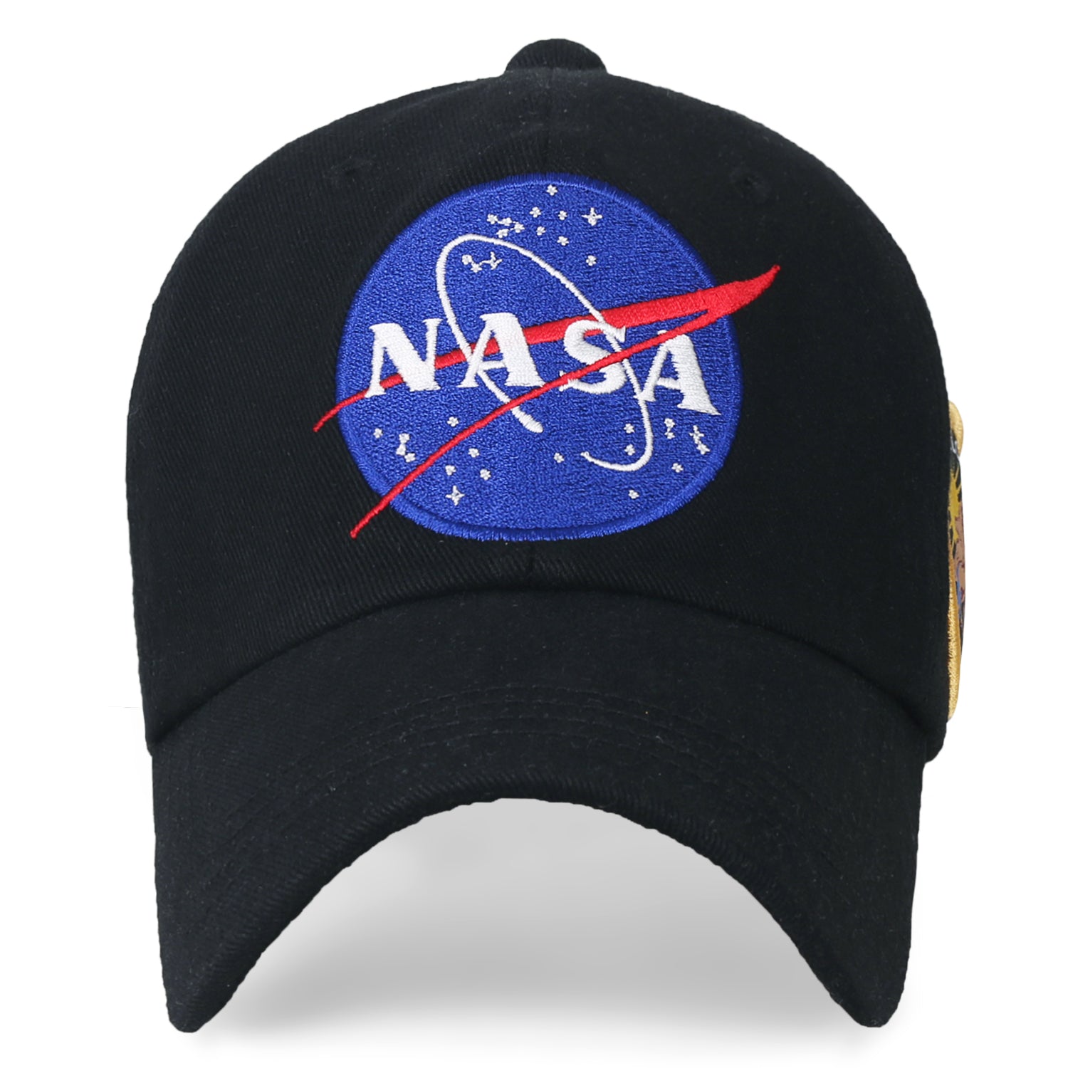 ililily NASA Meatball Logo Embroidery Baseball Cap Apollo 13 Patch Tru
