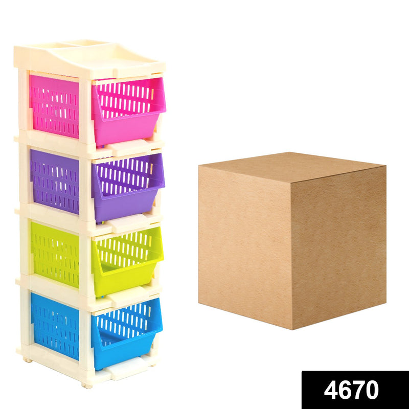 4670 4Layer with Plastic Modular Drawer System