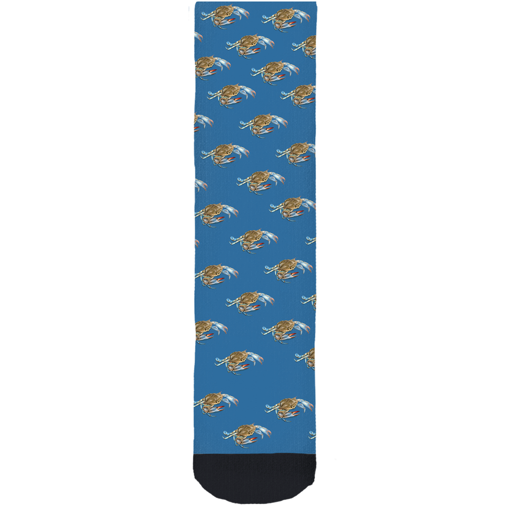 Crab Socks (Blue)