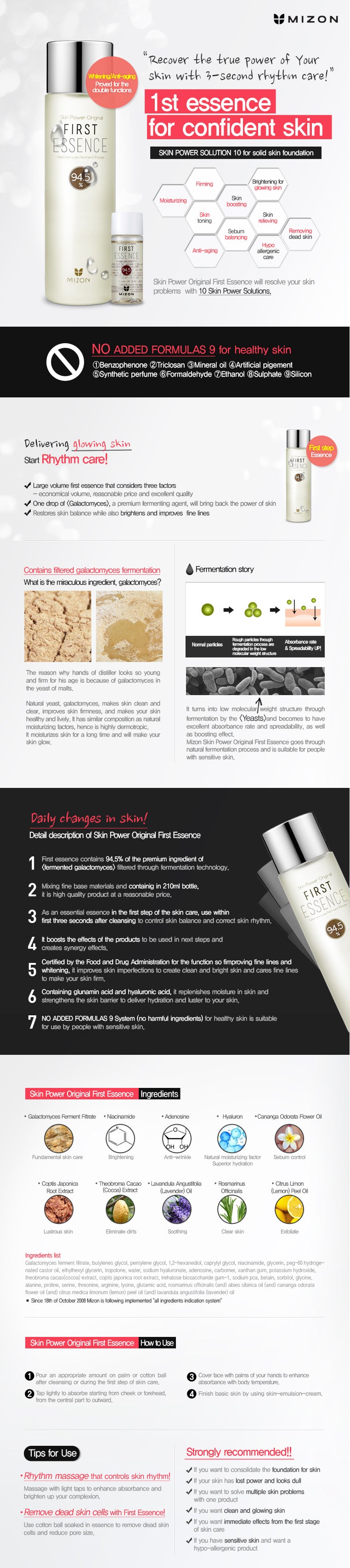 Mizon Skin Power Original First Essence – Korean-Skincare