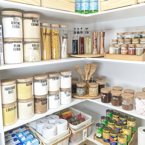 5 Simple Steps To A Well Organised Pantry