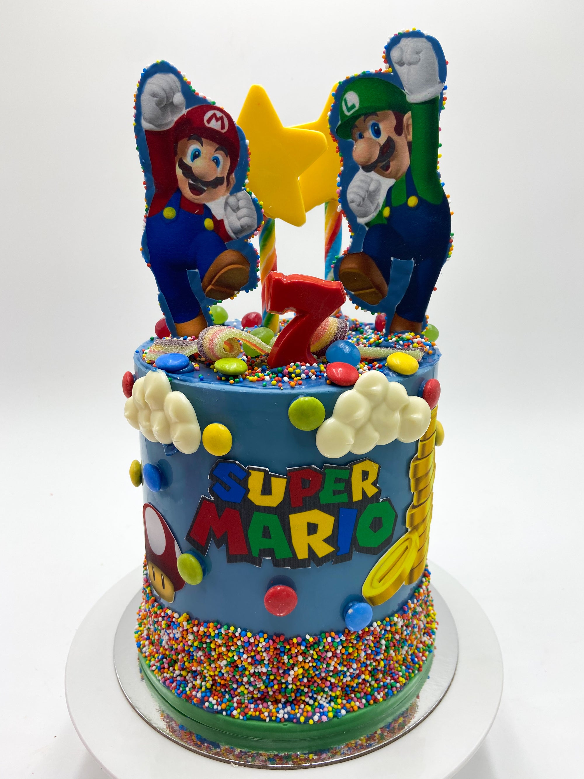 Mario Party 1 5kg Filling Smash A Cake Brisbane