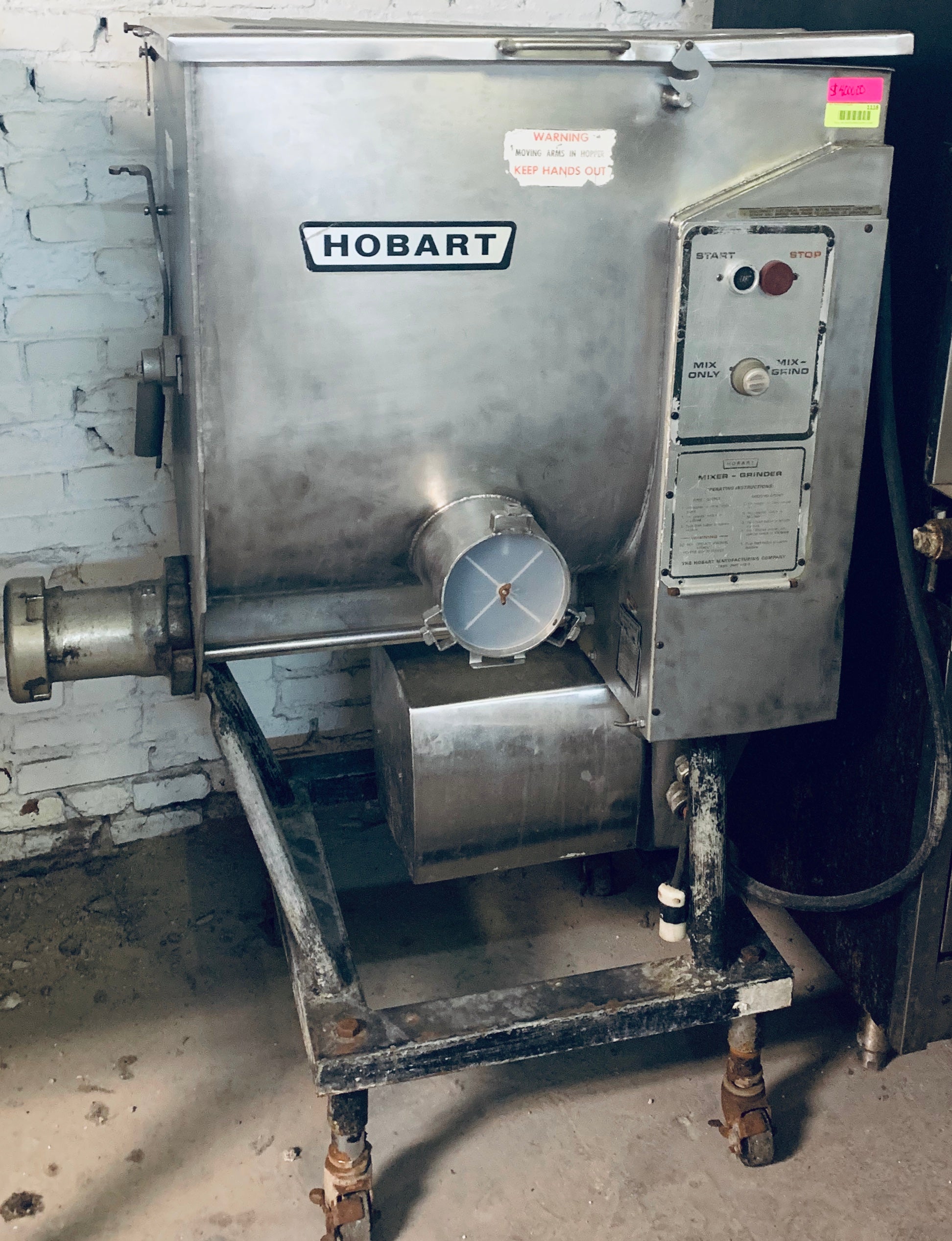 hobart meat grinder