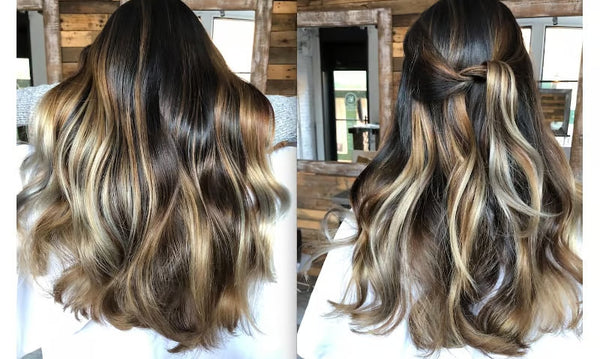 Contrast Balayage color