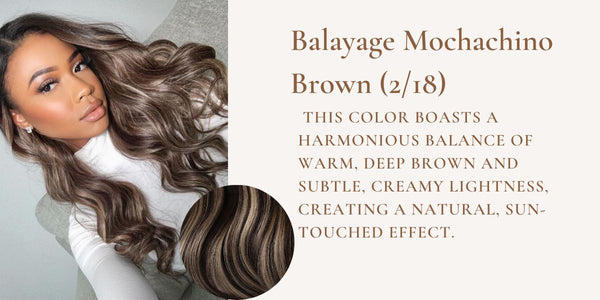 balayage brown hair color