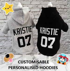 personalised hoody