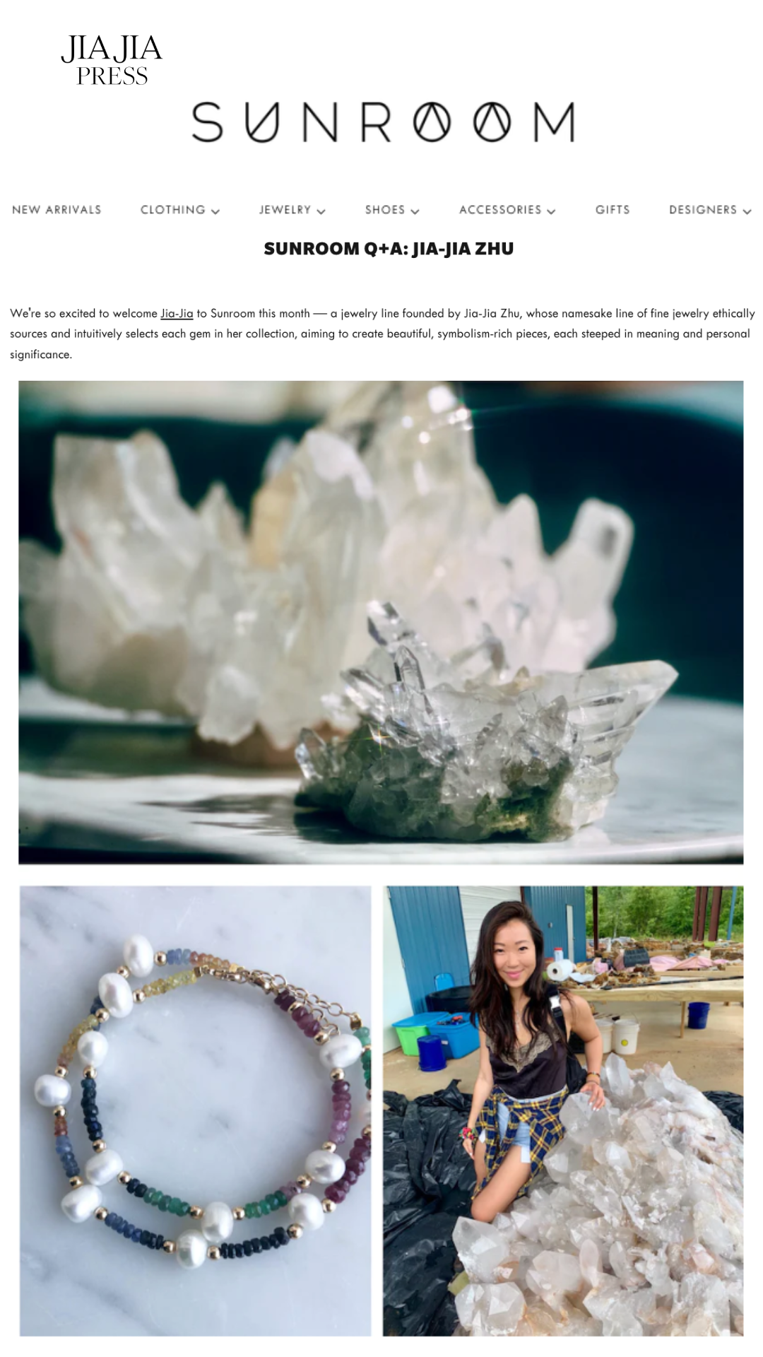 Arizona Rainbow Sapphire Pearl Bracelet
