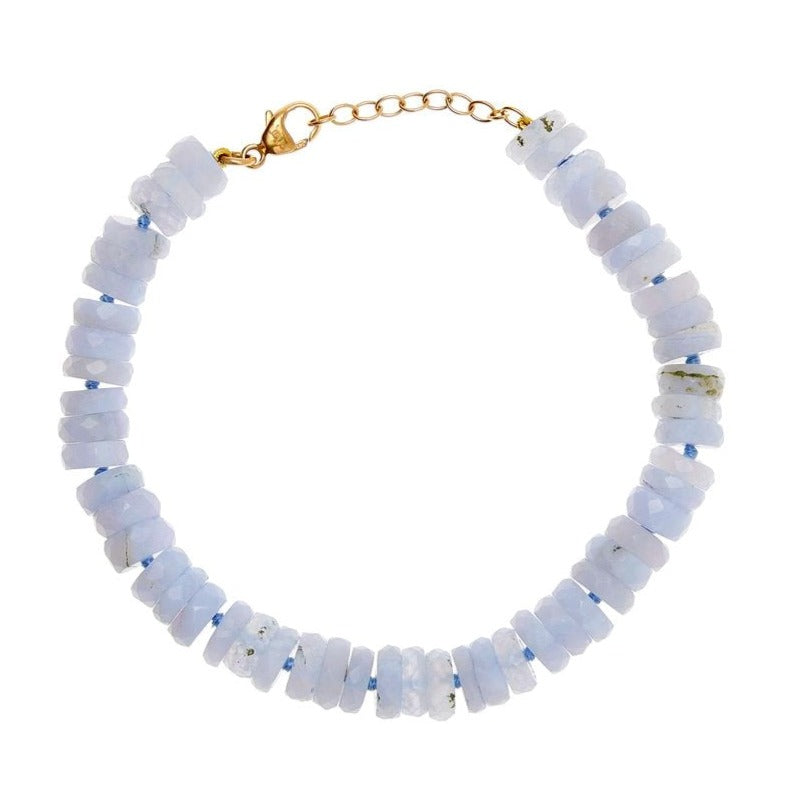 Blue Lace Agate Bracelet - zen jewelz by ZenJen | Healing Bracelets &  Healing Crystal Jewelry