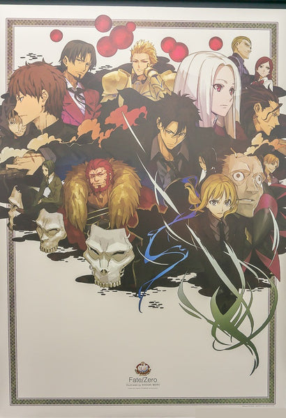 Type Moon Fes 10th Anniversary Ichiban Kuji Premium Poster Fate Zero Holy Grail Hobby