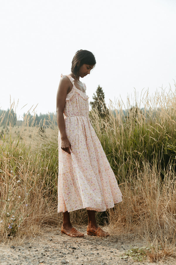 DAHLIA DRESS, PINK FLORAL - Lali