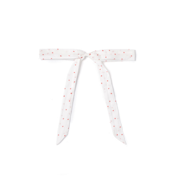 RIBBON BOW, WHITE LACE – Lali