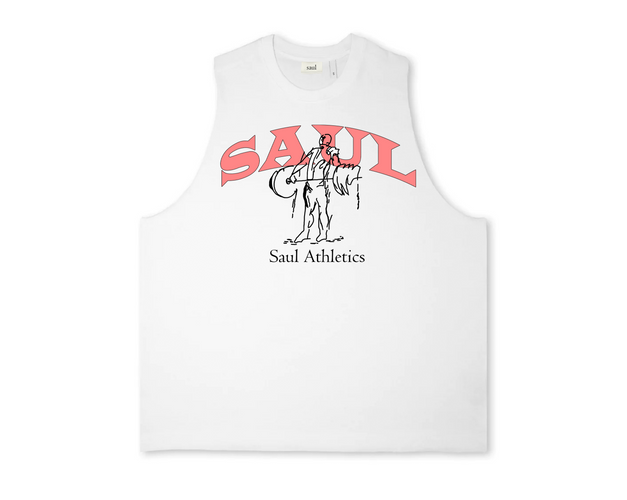 Saul Athletics - Cut Off - White