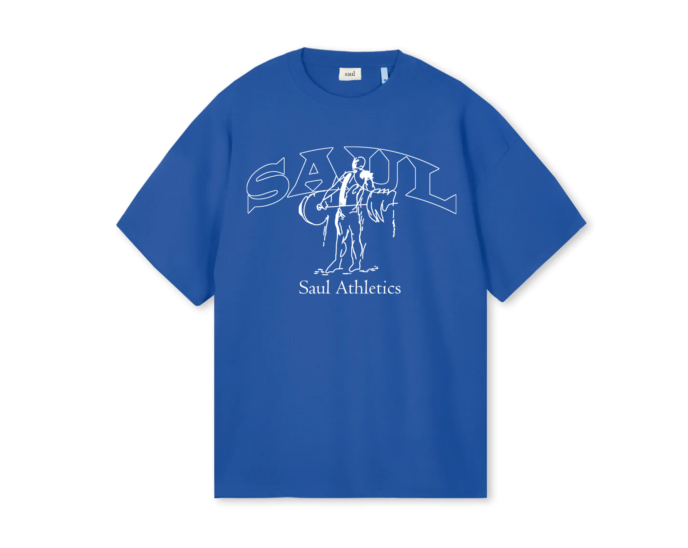 Souluxe Blue Essentials Sports T-Shirt