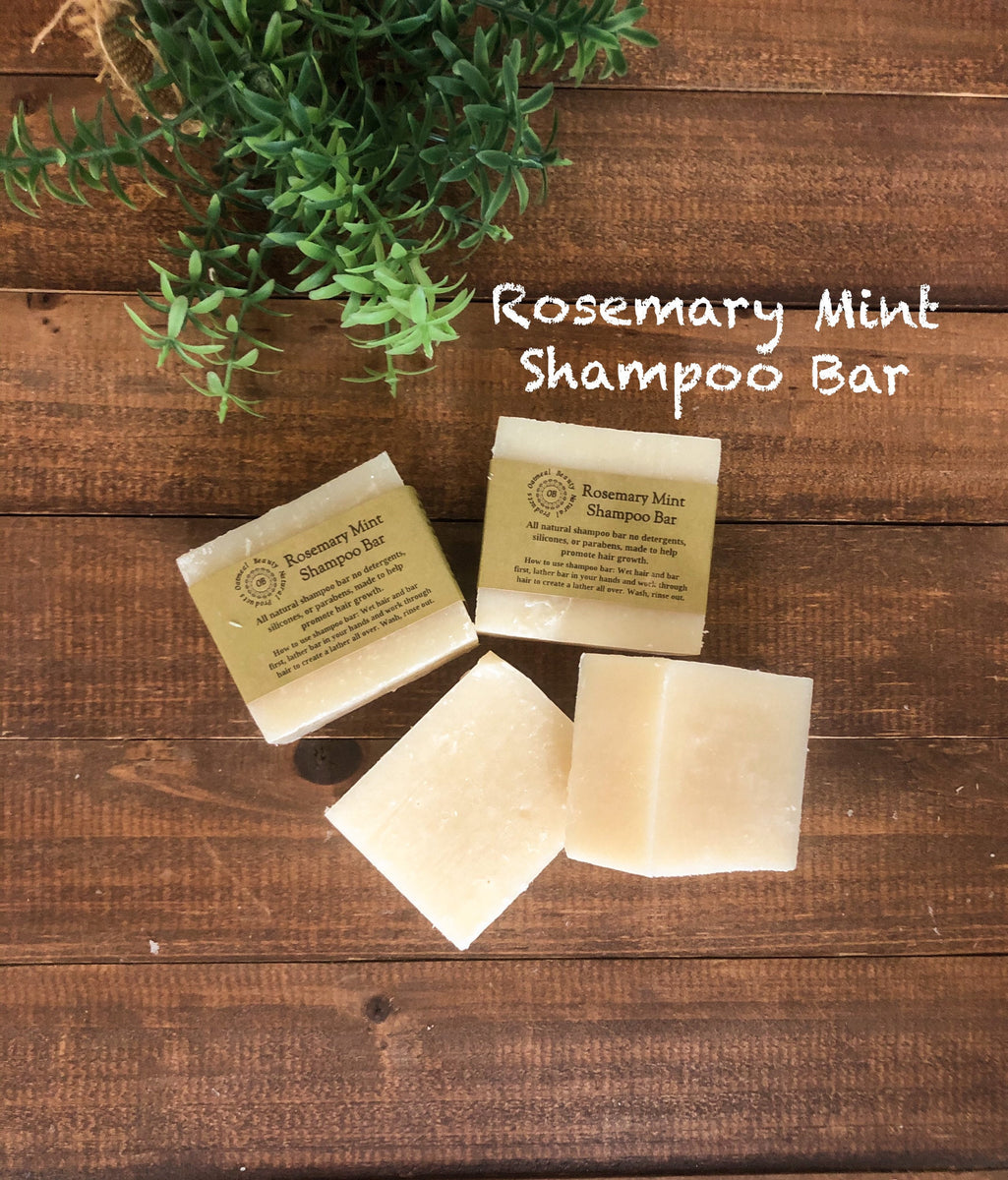 Rosemary Mint Shampoo Bar/Promotes Hair Growth