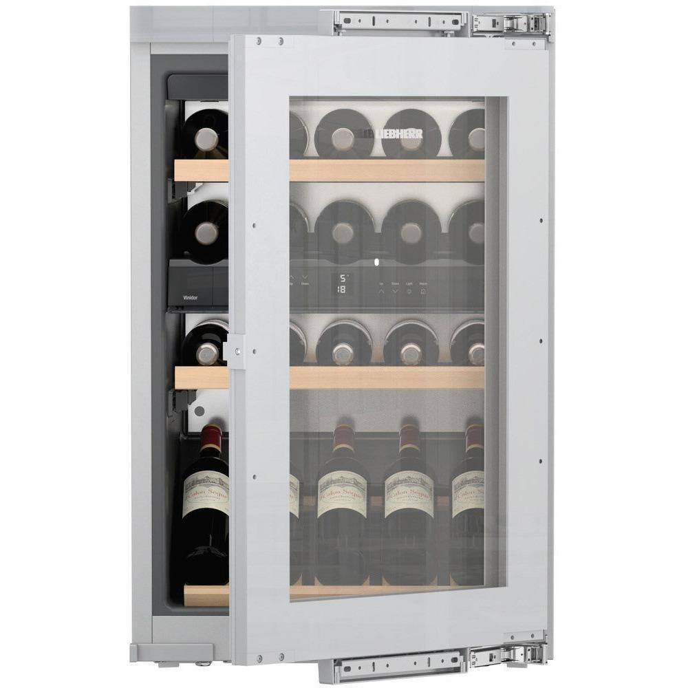 Liebherr EWTdf 1653 Vinidor - Dual zone - Integrated Wine Cabinet -Glass insulated Door with Stainless steel frame - 560mm Wide - 30 Bottles