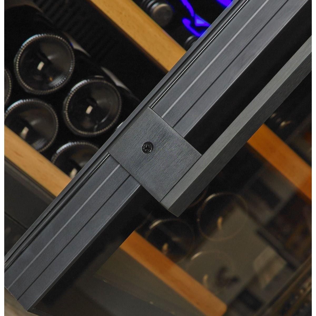 Swisscave WLB-450FHU -MIX - Single Zone Wine Cooler / Wine Fridge (147-163 BOT) with Active Air Humidification Management - 600mm Wide