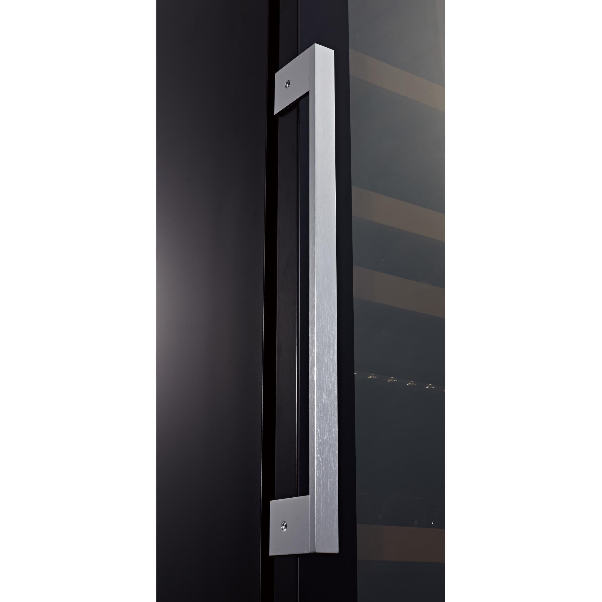 Swisscave WLB-160DF - Black Edition Dual Zone - Built in Wine Cabinet (40-50 BOT) - 595mm Wide