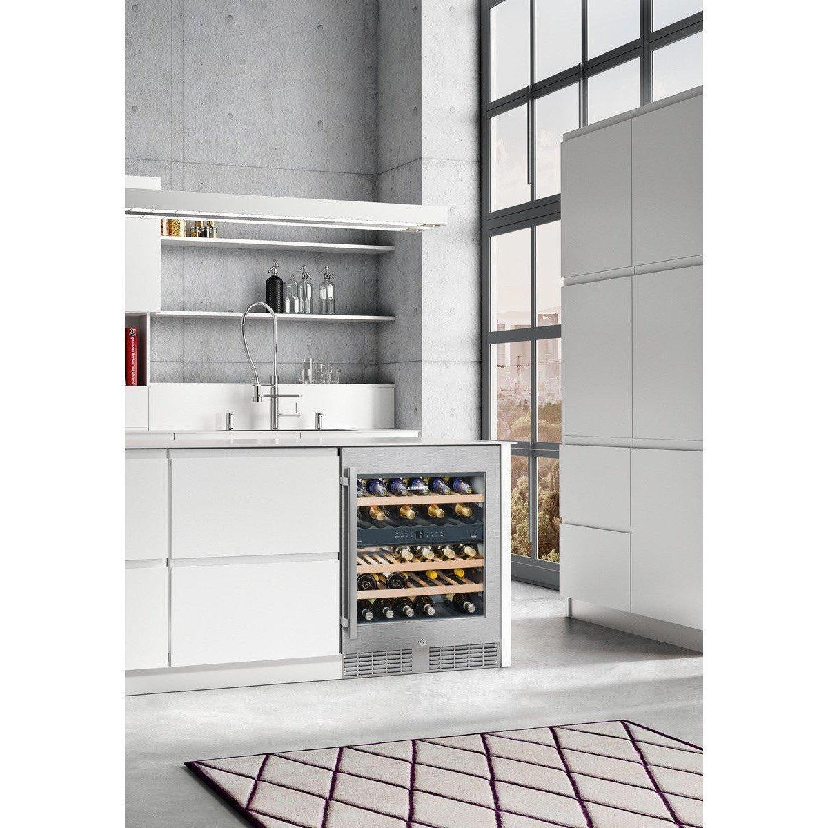 Liebherr UWTes1672 Vinidor - Dual zone - Integrated Wine Cabinet - 597mm Wide - 34 Bottles