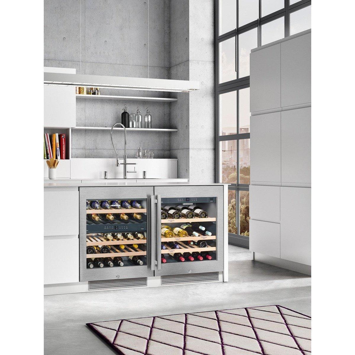 Liebherr UWTes1672 Vinidor - Dual zone - Integrated Wine Cabinet - 597mm Wide - 34 Bottles