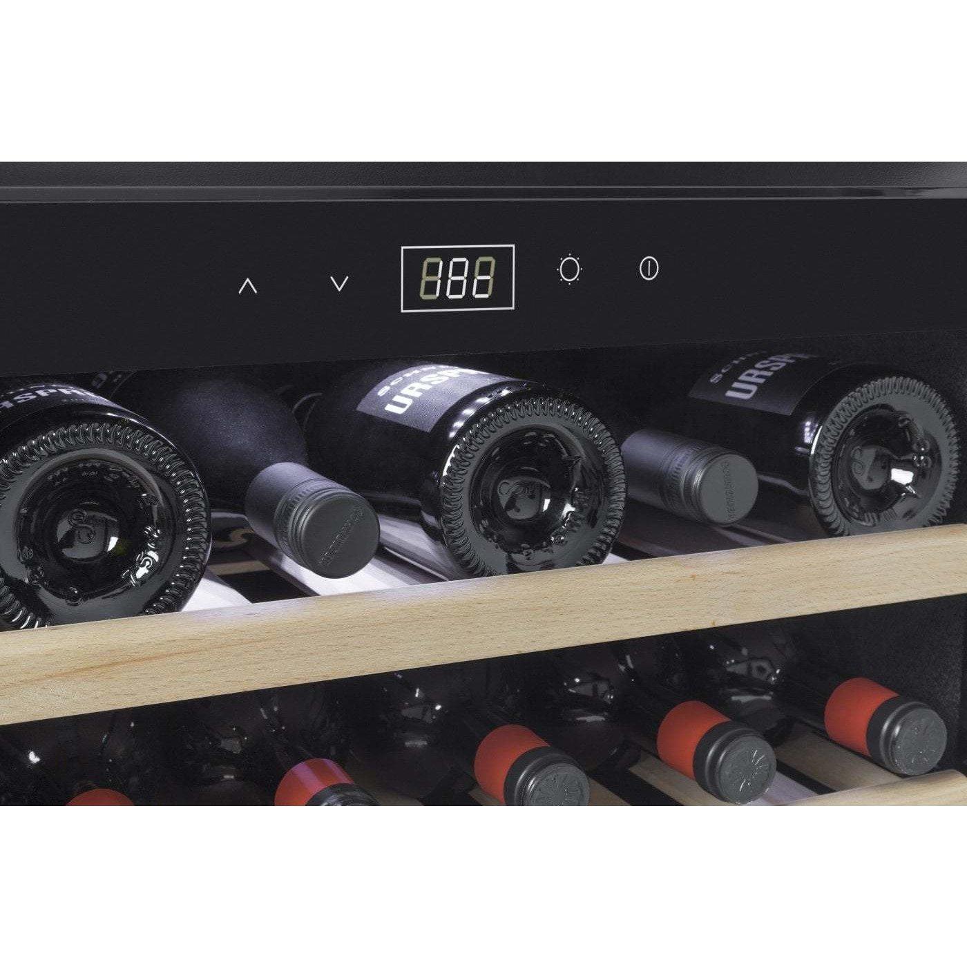 CASO 628 -WineSafe 18 EB  - Single Zone Integrated Wine Cooler / Wine Fridge - 18 bottles - 550mm Wide