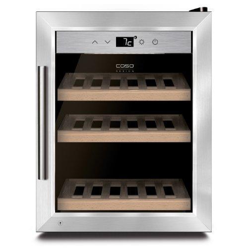 CASO 622 -WineSafe 12 Classic  -  Single Zone Wine Fridge - 12 Bottles - 395mm Wide