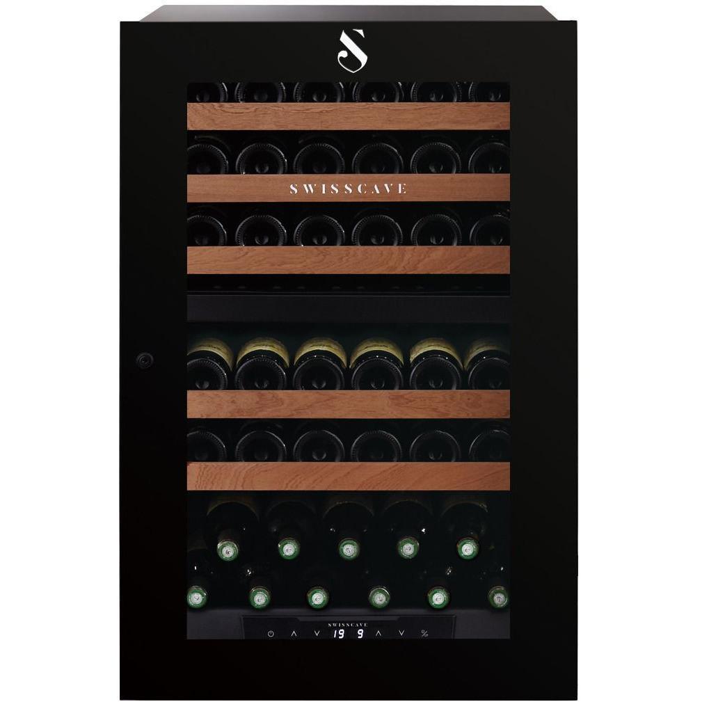 Swisscave - Kitchen Integrated - Dual Zone Wine Cabinet -  WLI-160DF (42 BOT)