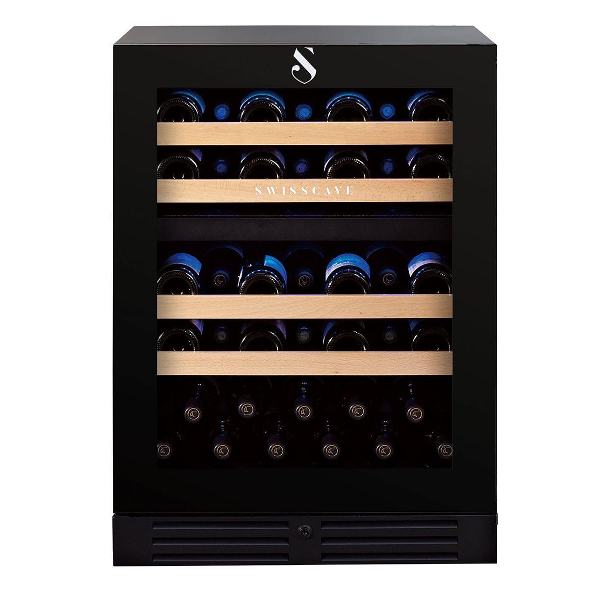 Swisscave - WL155DF - Classic Edition Dual Zone Wine Cabinet  (40-50 BOT)