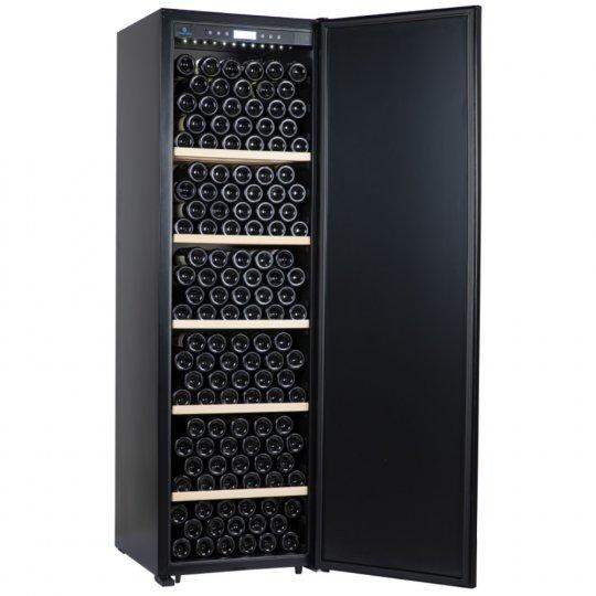 CaveCool Passion Mica Wine Fridge - 248 bottles - Single zone wine cooler and ageing cabinet- Black solid door