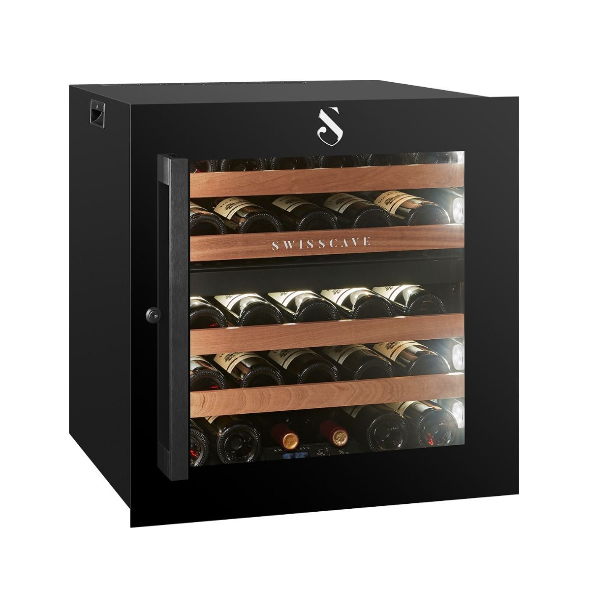 Swisscave WLI-90DF Premium Kitchen built-in wine cooler (27-29 BOT) - 60cm