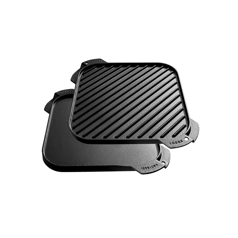 Lodge CRSGR18 Seasoned 18 x 10 Carbon Steel Griddle