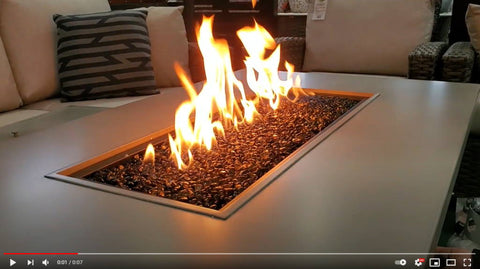 Ratana Luxor Video of Flame | Ratana | Wicker Land Patio Calgary Kelowna Victoria