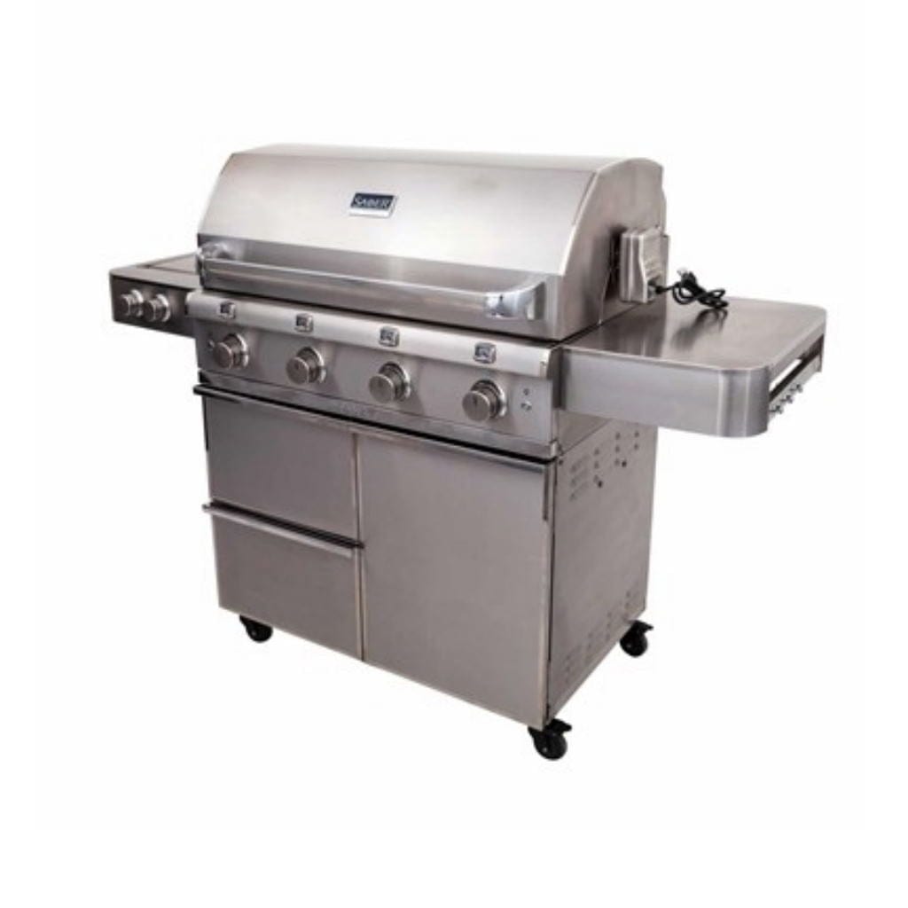 Saber R67SB0317 Stainless Steel 670 Built-in 4 Burner Grill