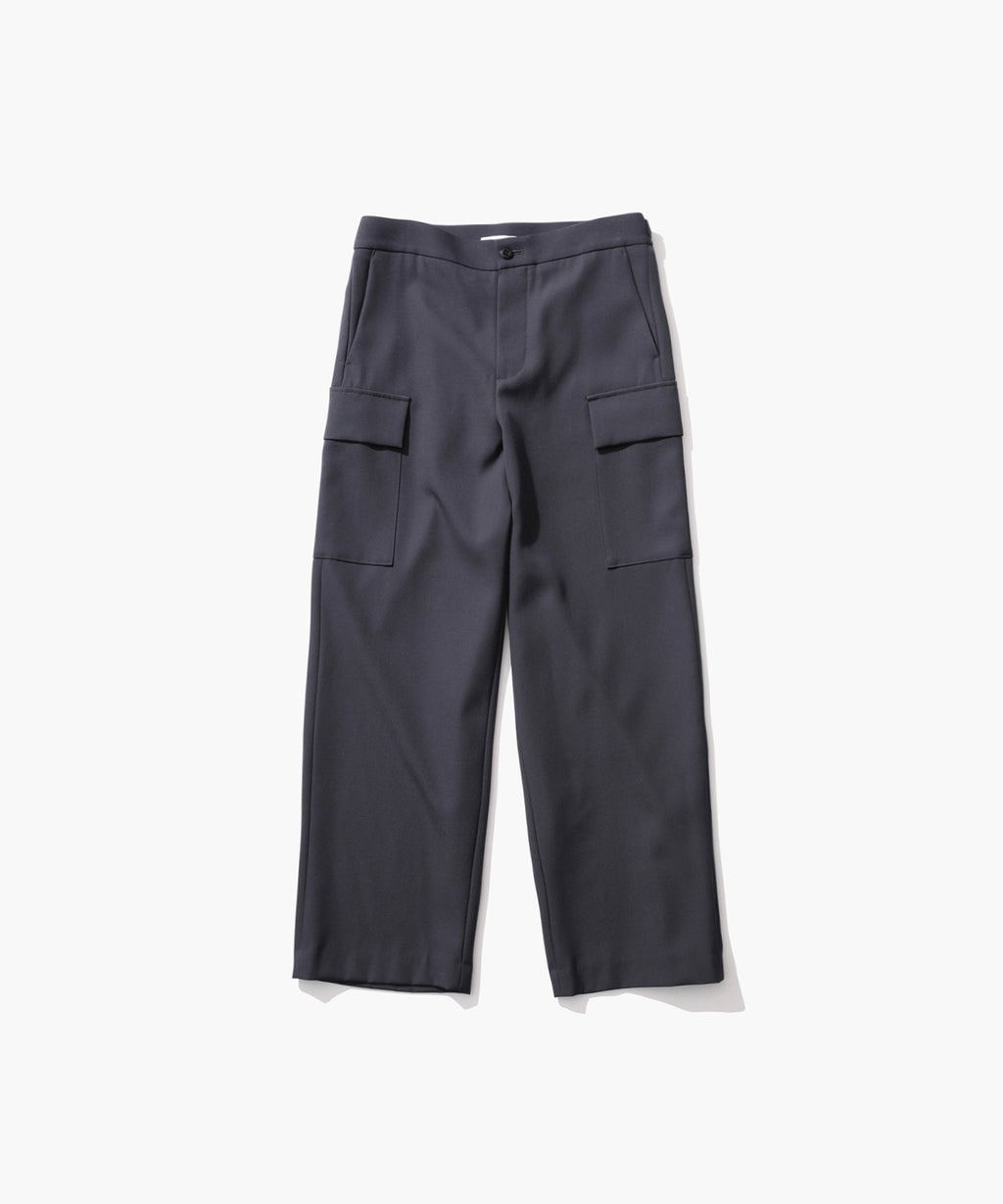 ATON wool linen twill field cargo shorts | www.elektroepiliacija.lt