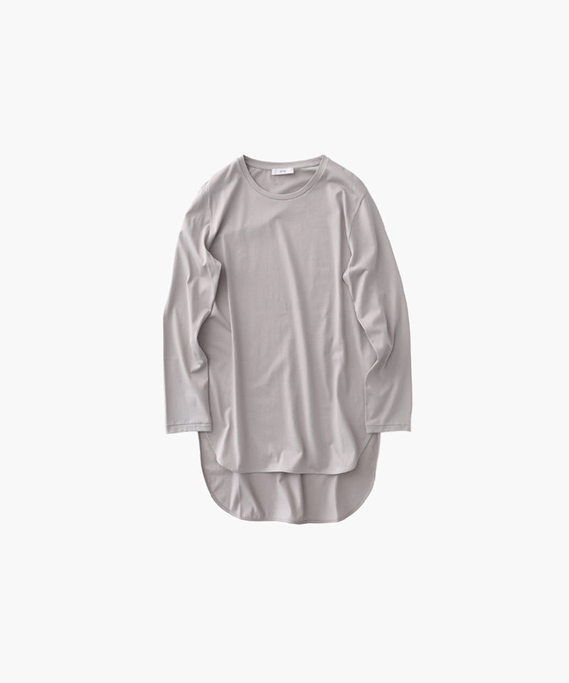 ATON_SUVIN 60/2 / L/S ROUND HEM T-SHIRT – ATON | エイトン